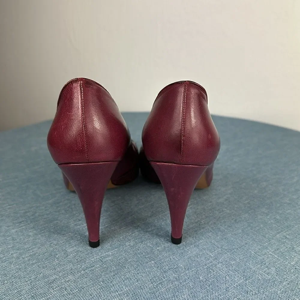Cole Haan Burgundy Leather Pumps Size 9 B